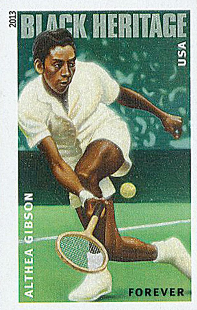 2013 46¢ Althea Gibson Imperforate
