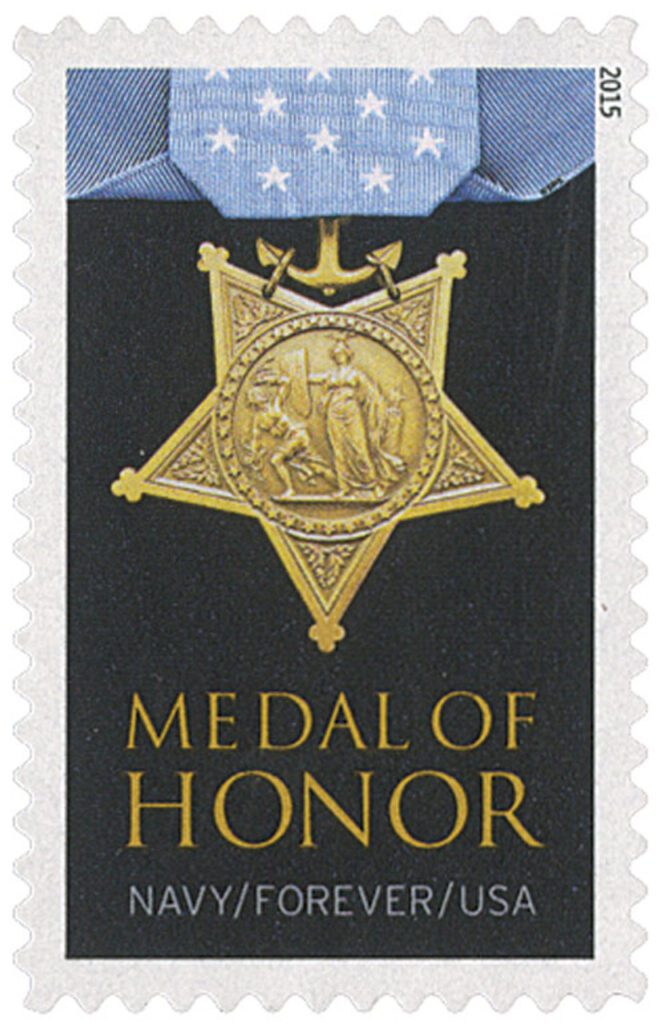 # 4822b - 2015 First-Class Forever Stamp - The Medal of Honor: Vietnam - Navy
