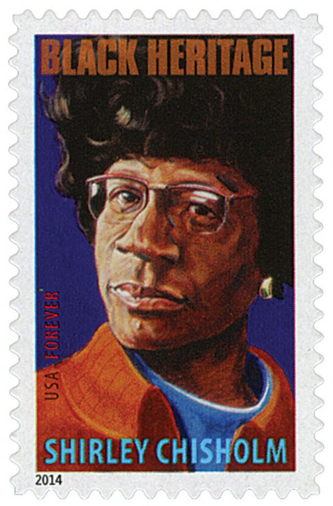 # 4856 - 2014 First-Class Forever Stamp - Black Heritage: Shirley Chisholm
