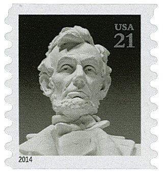 2014 21c Lincoln Memorial, coil