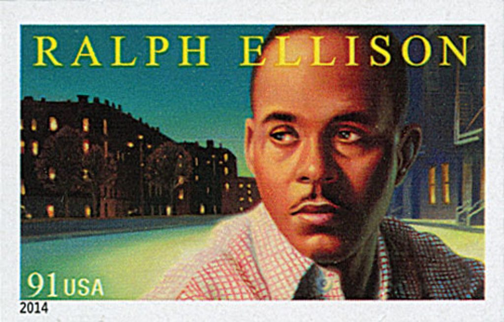 # 4866a - 2014 91c Imperf Ralph Ellison