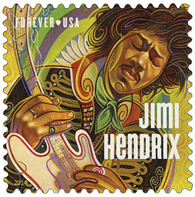 2014 49¢ Jimi Hendrix