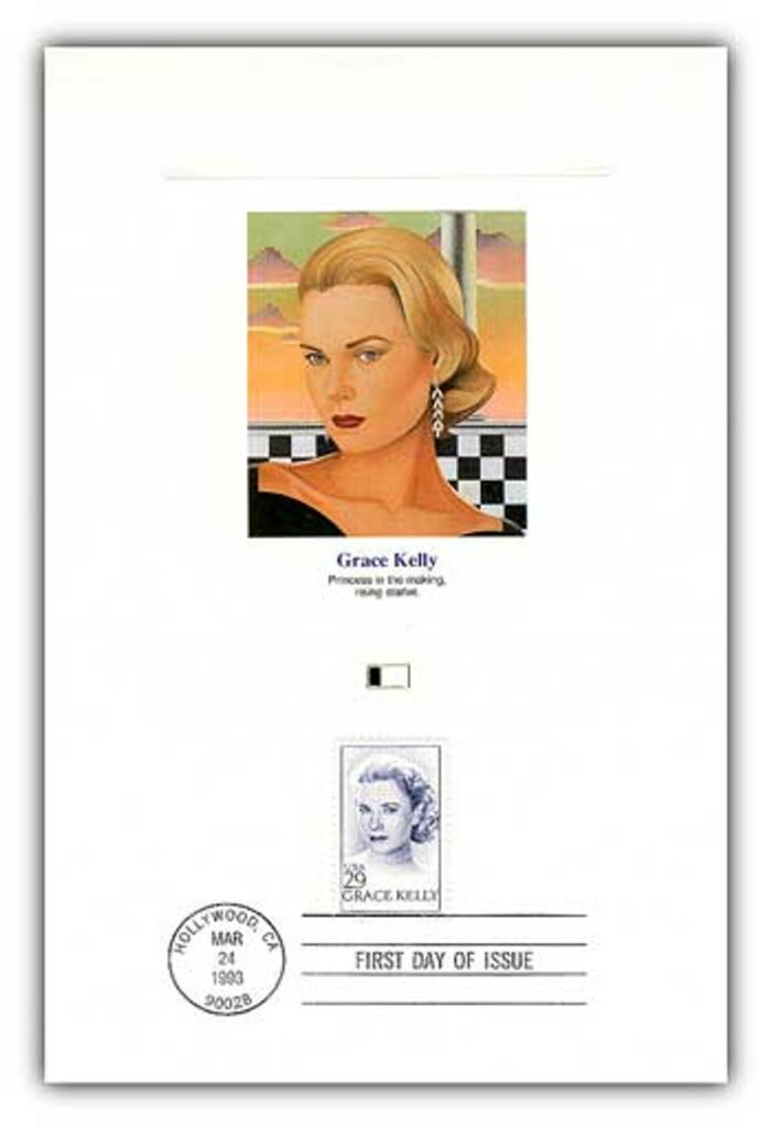 # 4900200 - 1993 Grace Kelly Proofcard