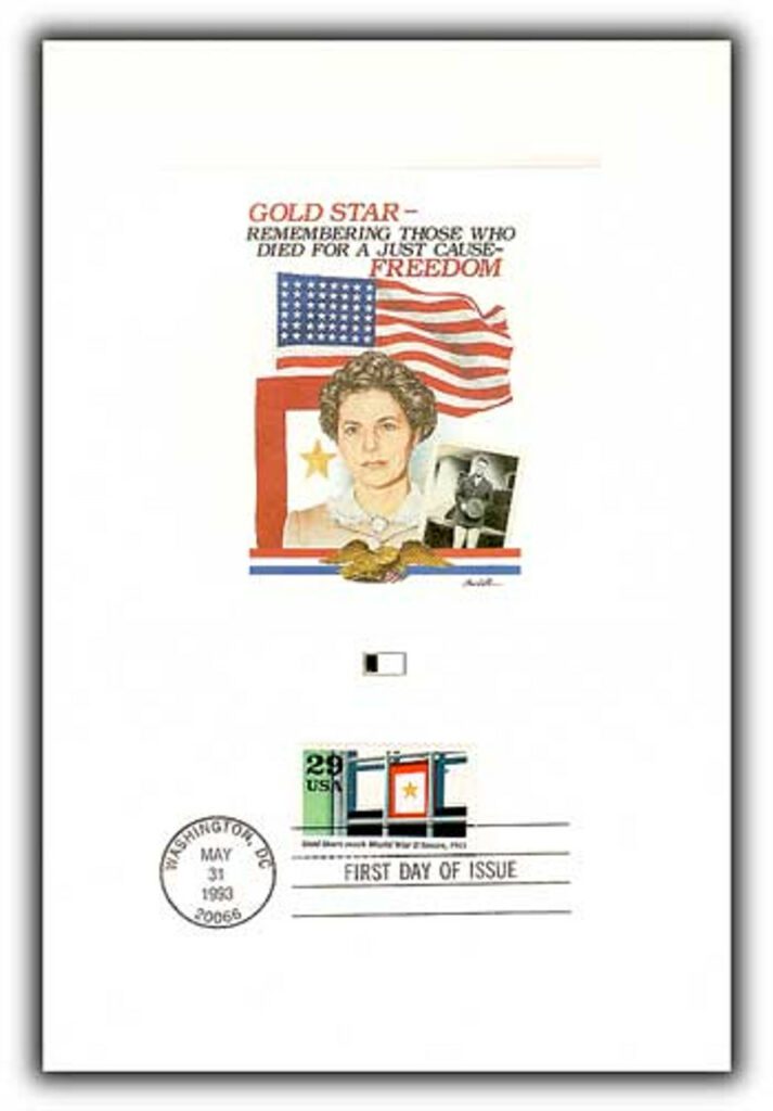 1993 World War II Gold Stars Proofcard