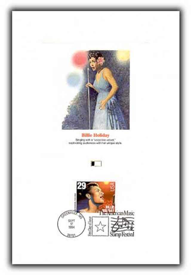 #4902394 - 1994 Blues,Billie Holiday Proofcard