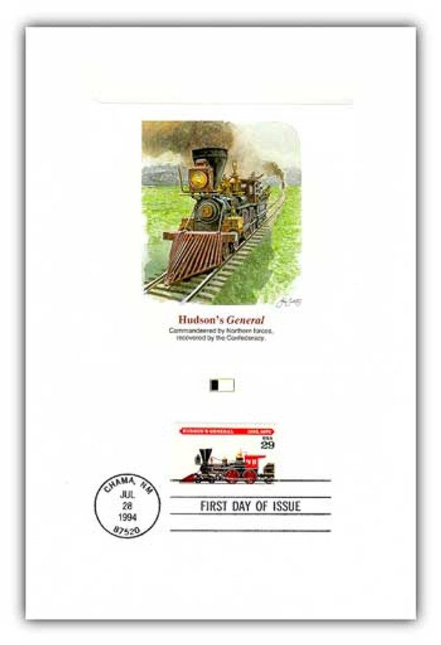 #4902645 - 1994 Locomotives,Hudson's General Proofcard