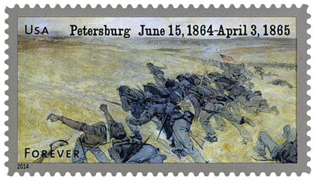 #4910 - 2014 First-Class Forever Stamp,The Civil War Sesquicentennial, 1864: The Battle of Petersburg