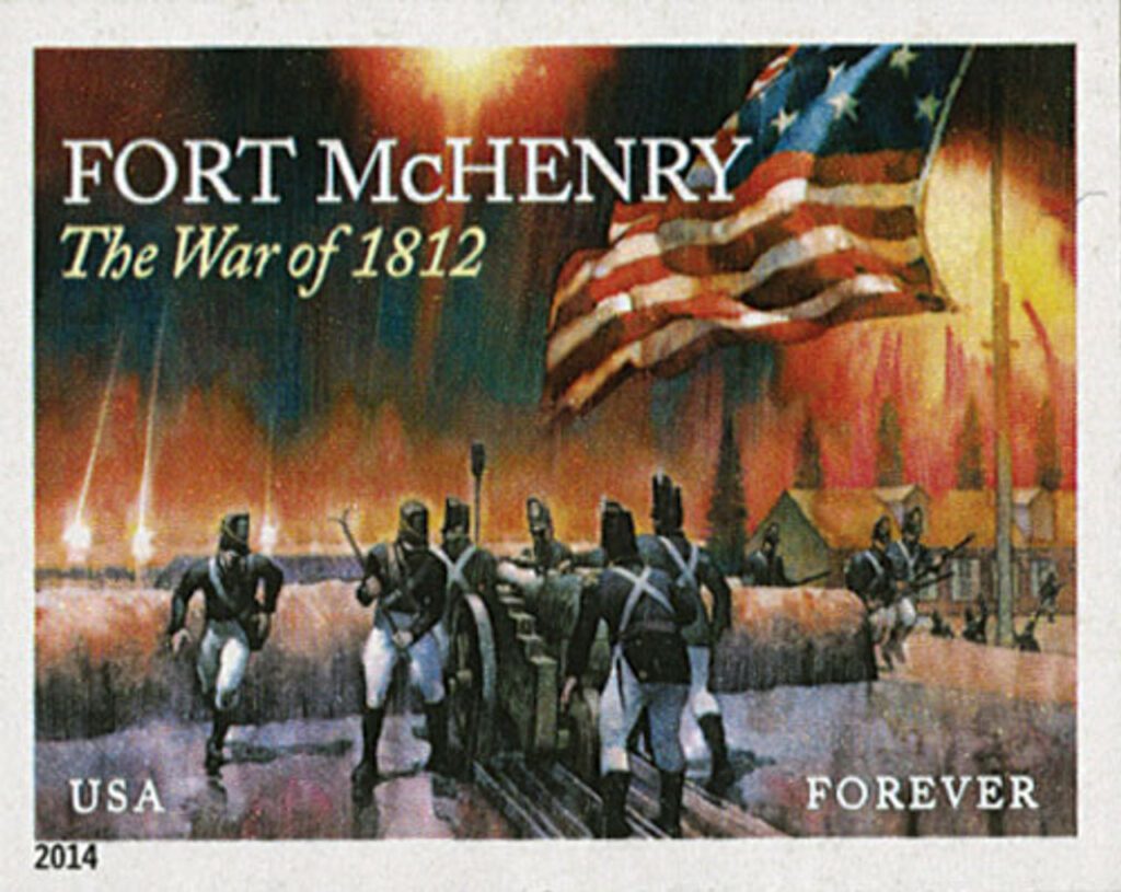 2014 49¢ War of 1812: Fort McHenry Imperforate