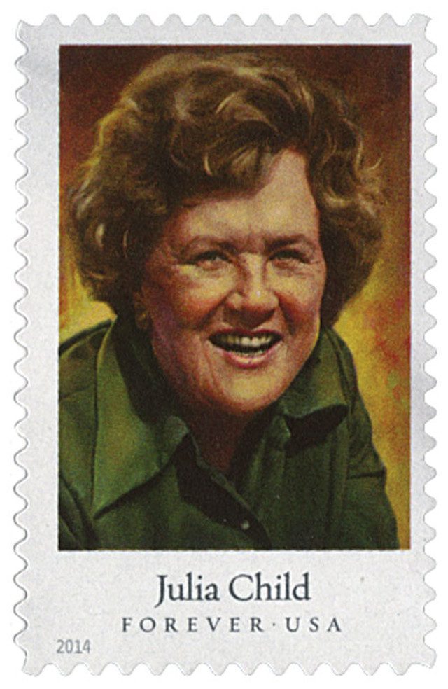 #4926 - 2014 First-Class Forever Stamp,Celebrity Chefs: Julia Child