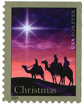 # 4945 - 2014 First-Class Forever Stamp - Traditional Christmas: The Christmas Magi