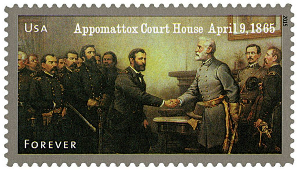 # 4981 - 2015 First-Class Forever Stamp - The Civil War Sesquicentennial, 1865: Surrender at Appomattox Court House