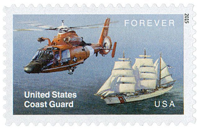 #5008 - 2015 First-Class Forever Stamp,United States Coast Guard