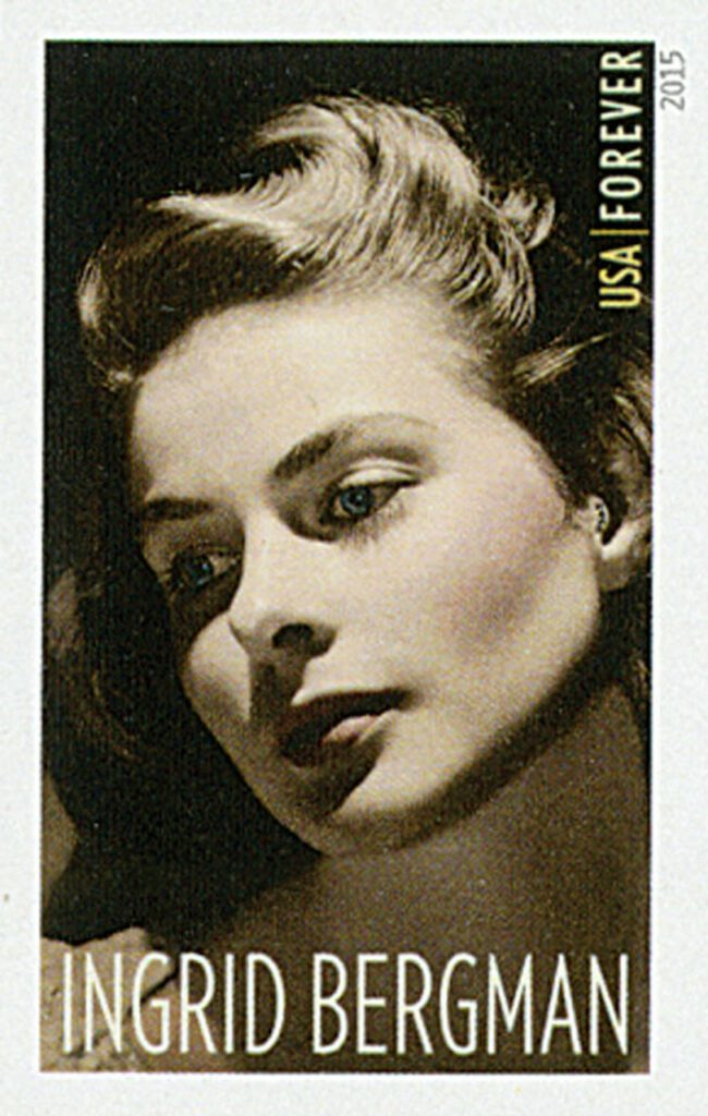 2015 49¢ Ingrid Bergman Imperforate