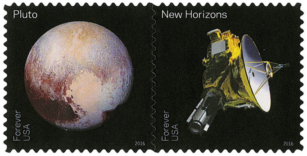 # 5077-78 - 2016 First-Class Forever Stamp - Pluto Explored!