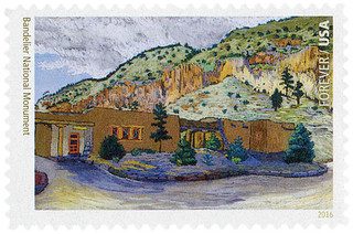 # 5080k - 2016 First-Class Forever Stamp - National Parks Centennial: Bandelier National Monument