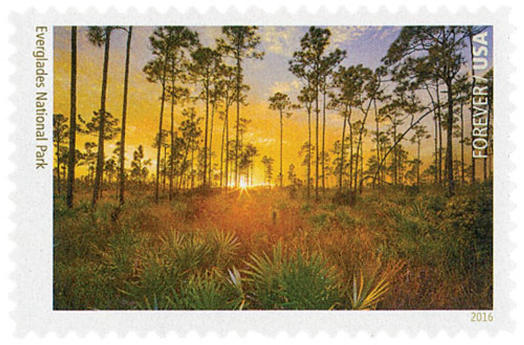 # 5080l - 2016 First-Class Forever Stamp - National Parks Centennial: Everglades National Park