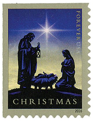 # 5144 - 2016 First-Class Forever Stamp - Traditional Christmas: Nativity