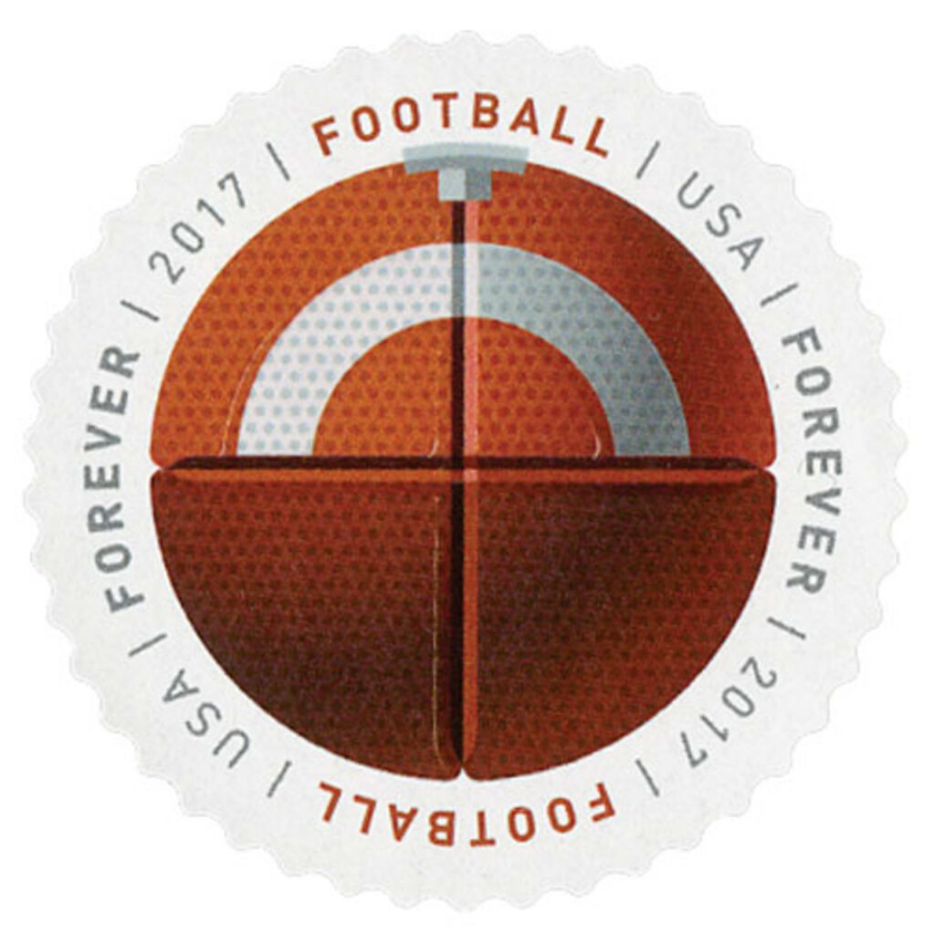 # 5203 - 2017 First-Class Forever Stamp - Have a Ball!: Football