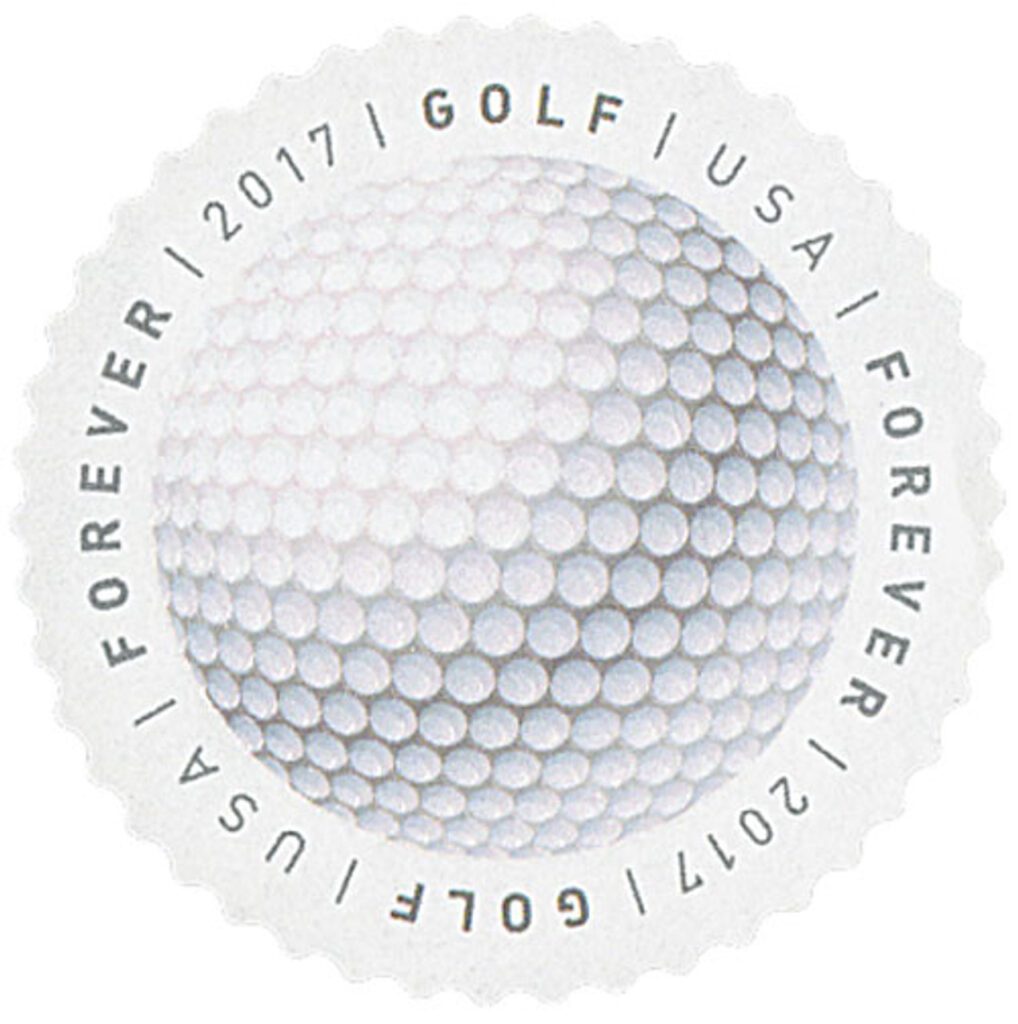 #5206 - 2017 First-Class Forever Stamp,Have a Ball!: Golf Ball