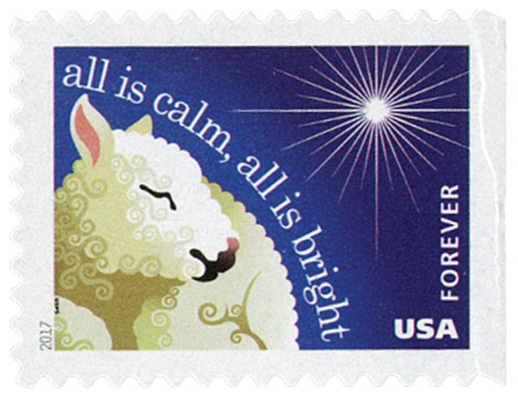 # 5248 - 2017 First-Class Forever Stamp - Contemporary Christmas: "Silent Night"