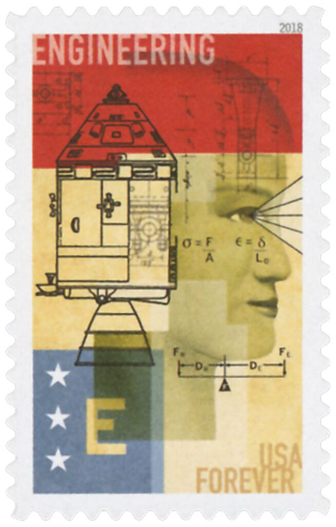 # 5278 - 2018 First-Class Forever Stamp - STEM Education: Engineering