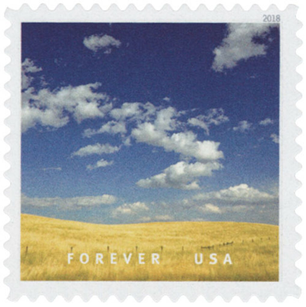# 5298h - 2018 First-Class Forever Stamp - Field of Wheat in Montana