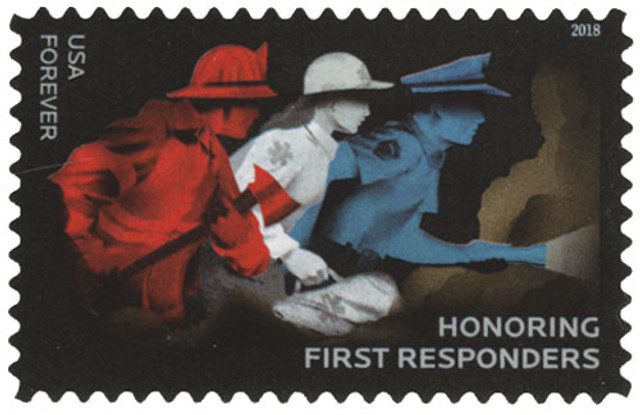 #5316 - 2018 First-Class Forever Stamp,Honoring First Responders