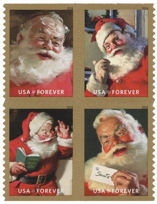 # 5332-35 - 2018 First-Class Forever Stamp - Contemporary Christmas: Sparkling Holidays