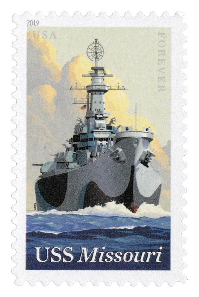 US #5392 2019 USS Missouri