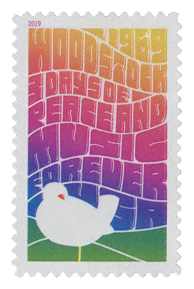 # 5409 - 2019 First-Class Forever Stamp - Woodstock