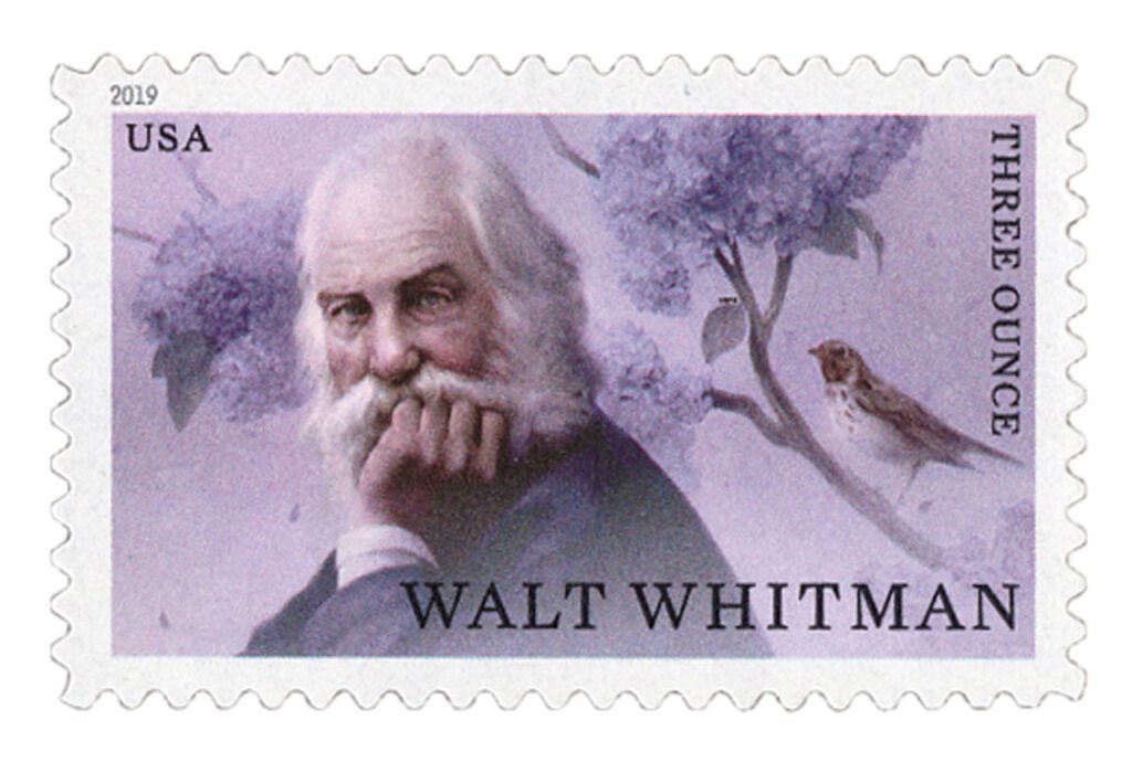 # 5414 - 2019 85c Literary Arts: Walt Whitman