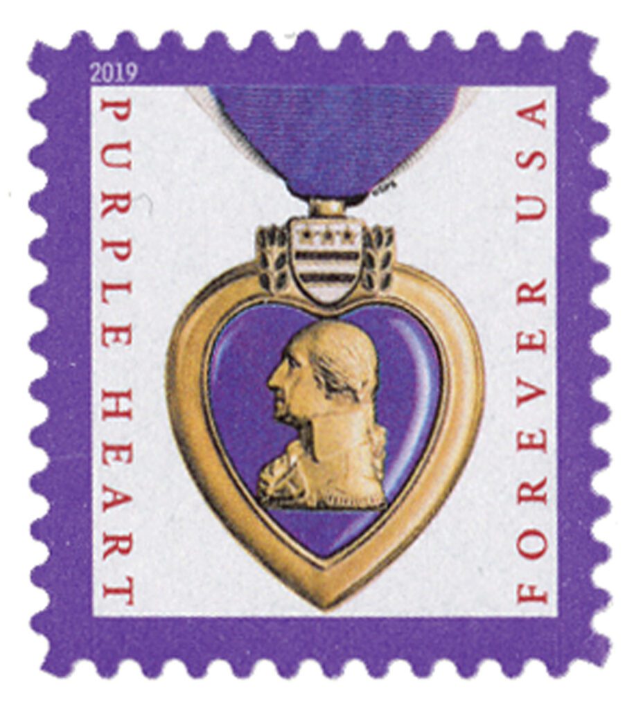 # 5419 - 2019 First-Class Forever Stamp - Purple Heart