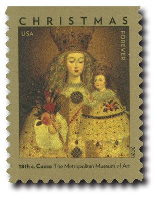 # 5525 - 2020 First-Class Forever Stamp - Our Lady of Guapulo