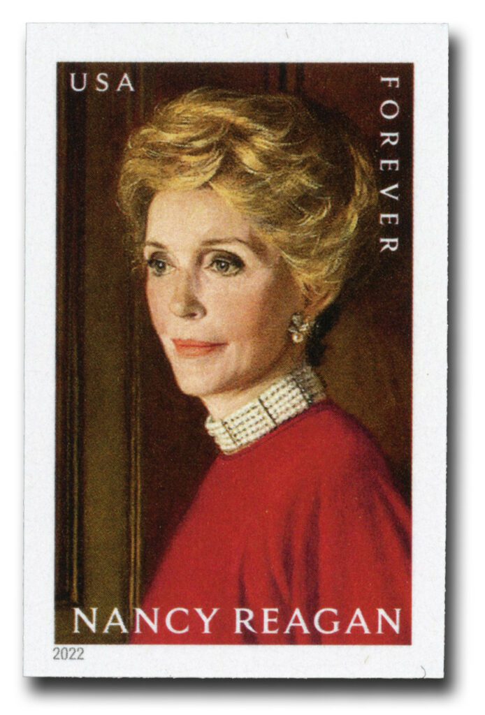 2022 58¢ Imperforate Nancy Reagan