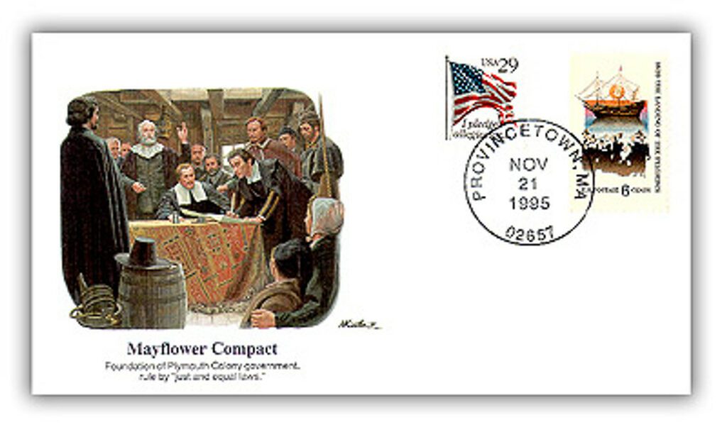 1995 Pilgrim Tercentenary Commemorative Cover