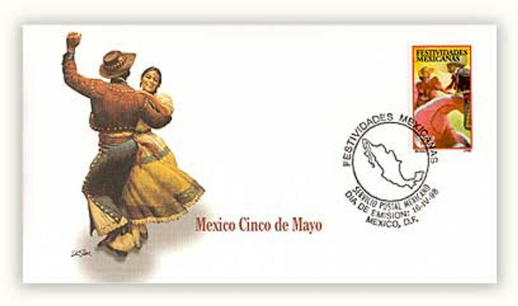 1998 Mexican Cinco de Mayo First Day Cover