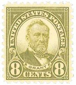 1926 8¢ Grant, olive green