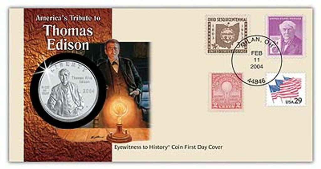 2004 Thomas Edison Commemorative PNC