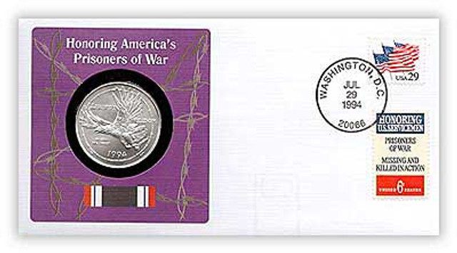 #59847C - 1994 Prisoners of War Coin Cover
