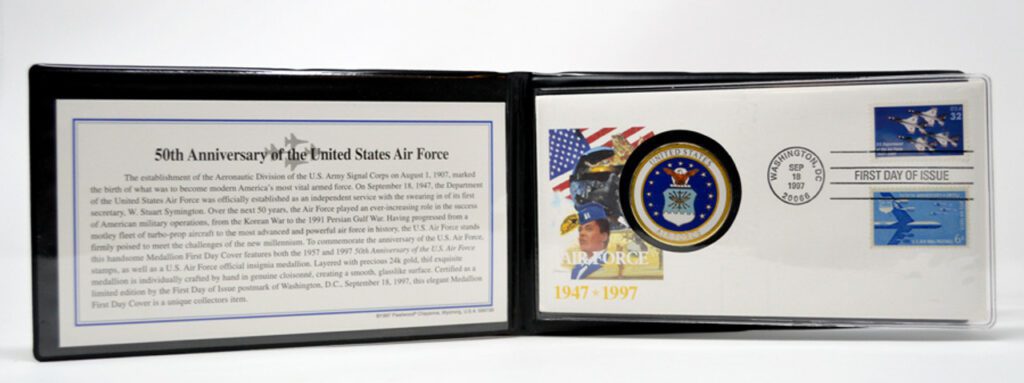 1997 Air Force PNC w/Album 50th Anniversary