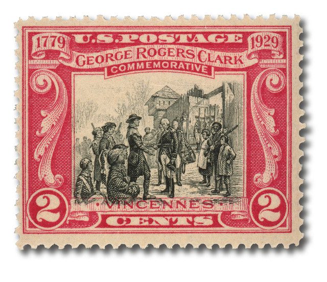 US #651 George Rogers Clark