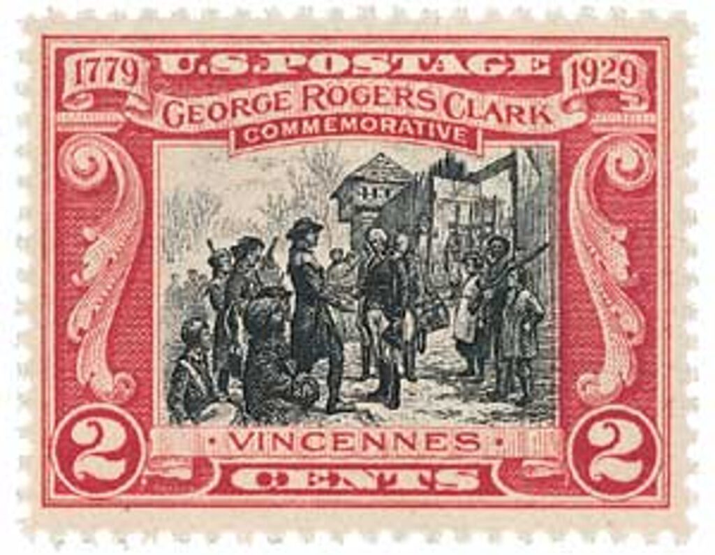 # 651 - 1929 2c George Rogers Clark