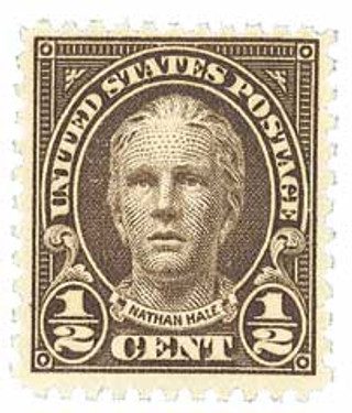 1929 1/2¢ Nathan Hale