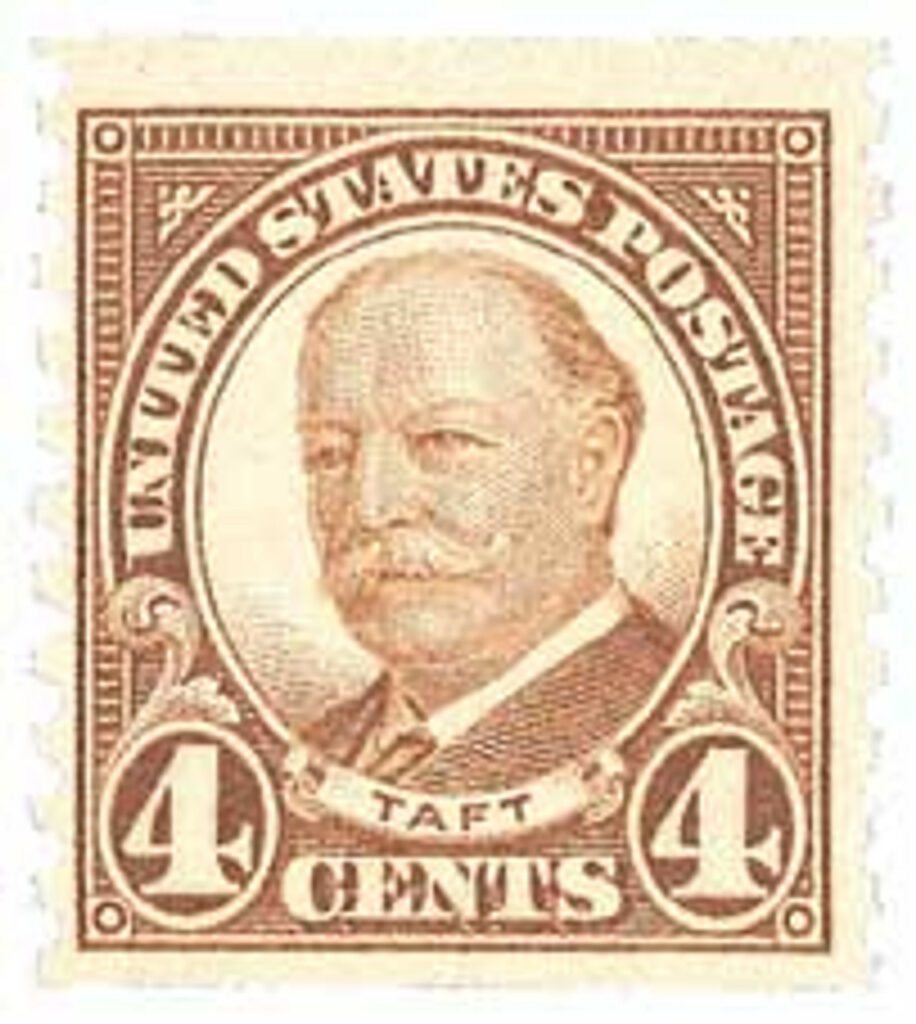1930 4¢ Taft Coil
