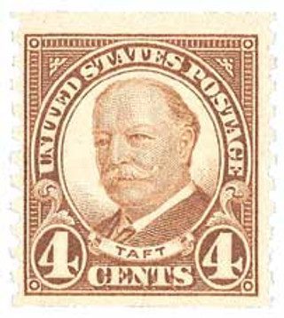 1930 4¢ Taft, brown, coil