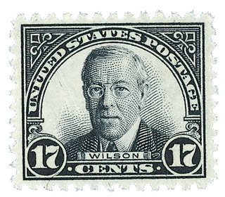 # 697 - 1931 17c Wilson, black