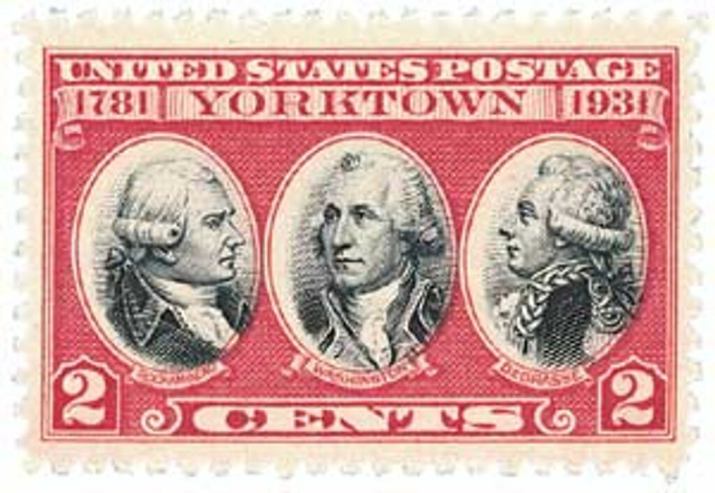 1931 2¢ Yorktown
