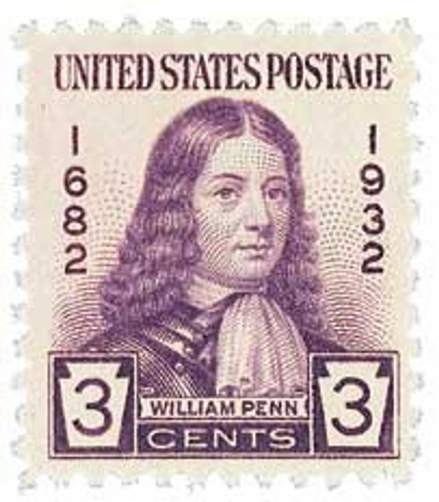# 724 - 1932 3c William Penn