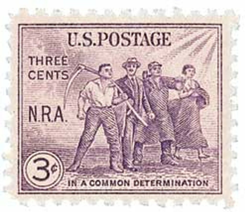 1933 3¢ National Recovery Act