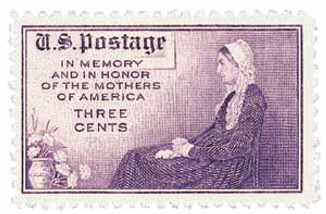 #737 - 1934 3c Mothers of America, Rotary press